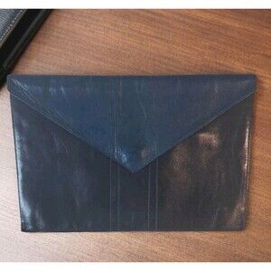 Vintage Boho Leather Envelope Purse,Small,Whimsygoth